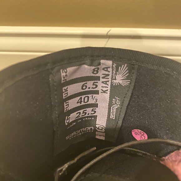Salomon Kiana snowboard boots - Picture 3 of 4